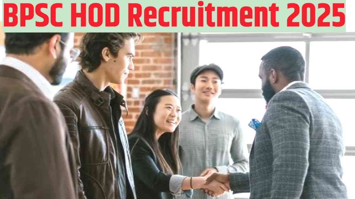 BPSC HOD Recruitment 2025: बिहार पॉलिटेक्निक संस्थानों में 218 पदों पर भर्ती